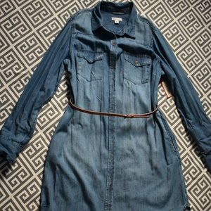 Denim dress size M
